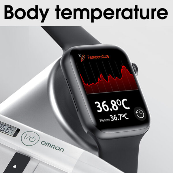 Smartwatch Ritmo Cardiaco Termometro Presion Arterial Ecg Watch 6 |  Tiendabacano Colombia | Compras en Línea con Envíos gratis